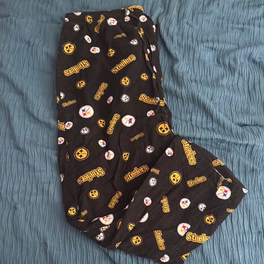 Steelers Kids Pajamas - Black and Gold